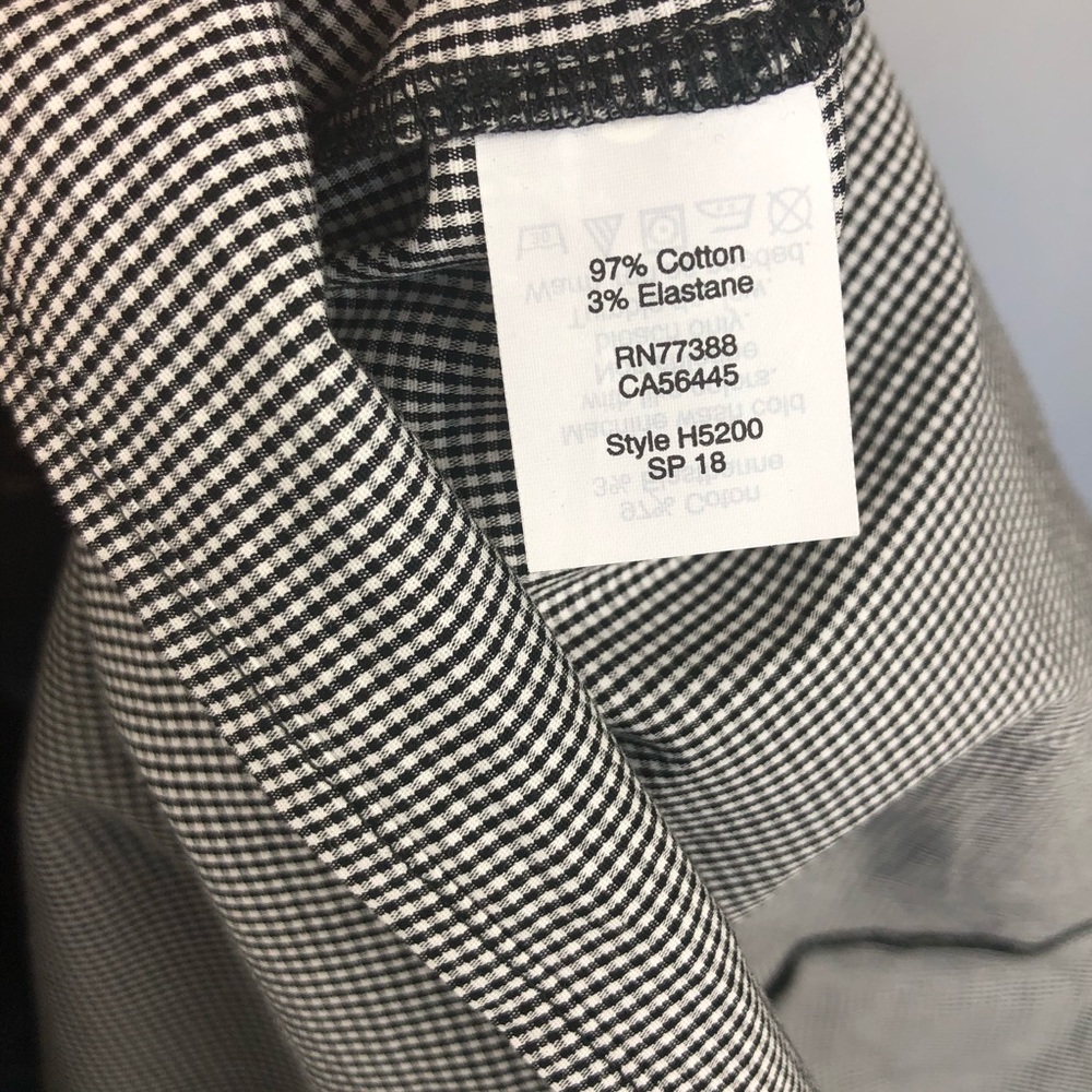 J. Crew Blouse Bell Sleeve Top Gingham Plaid - Picture 6 of 14